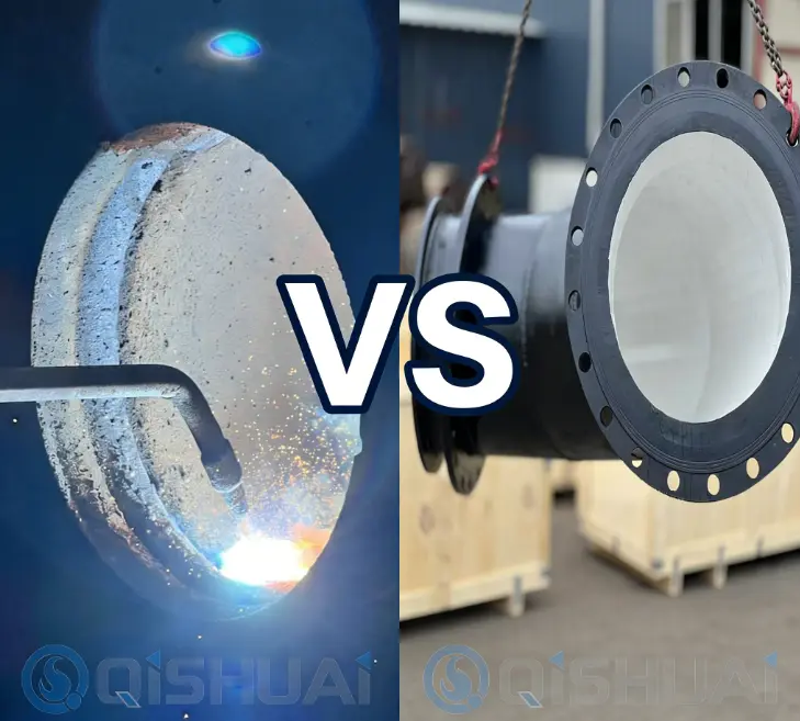 Shandong Qishuai'nin Dərin Təhlili: Bütün Sənayelər üzrə Yüksək Aşınma Şəraitlərinə Uyğun Xrom Karbid Bindirmə Boruları və Alüminium Seramik Astarlı Borular üçün Seçim Bələdçisi