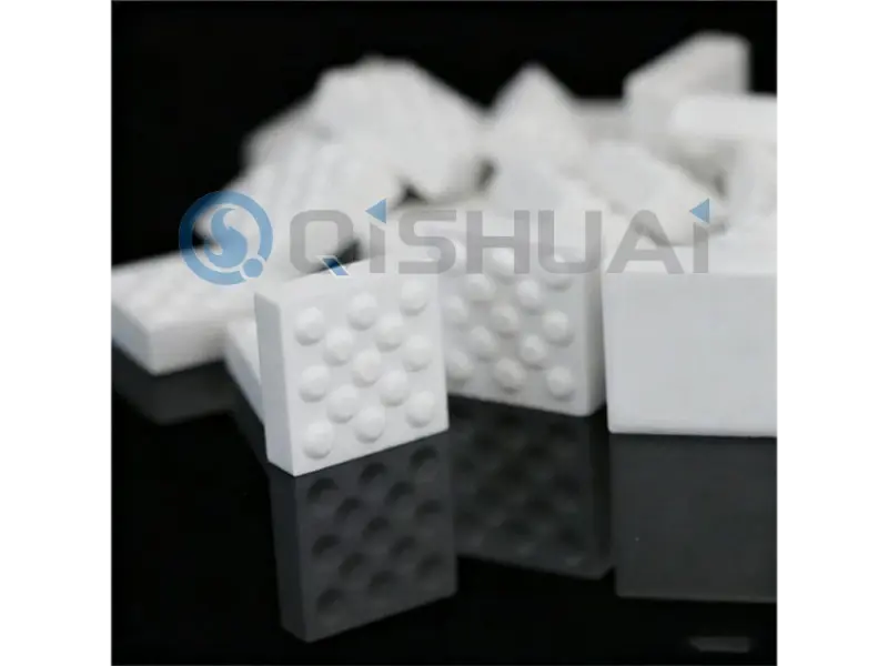 Qaldırılmış Naxışlı Alumina Seramik Mozaika Kafel – Shandong Qishuai aşınmaya davamlı avadanlıqdan praktiki aşınma həlli